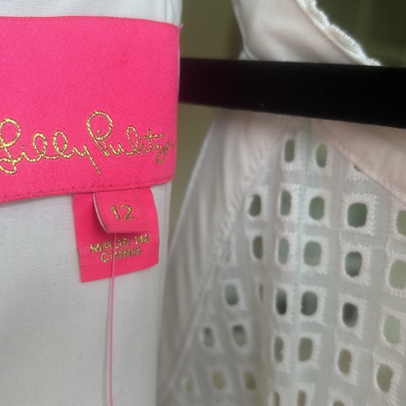 Lilly Pulitzer Charlize Stretch shift-12-white - Picture 11 of 15